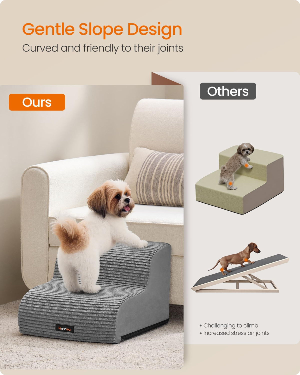 2-Step Dog Stairs F1089