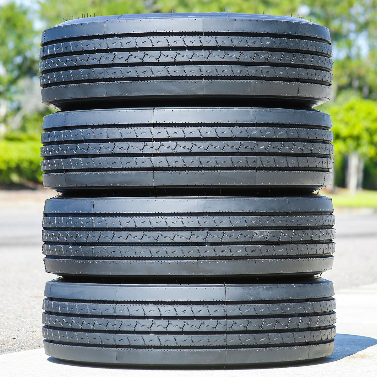 4 x ST205/75R15 All Season 14 Ply All Steel Tires P451655
