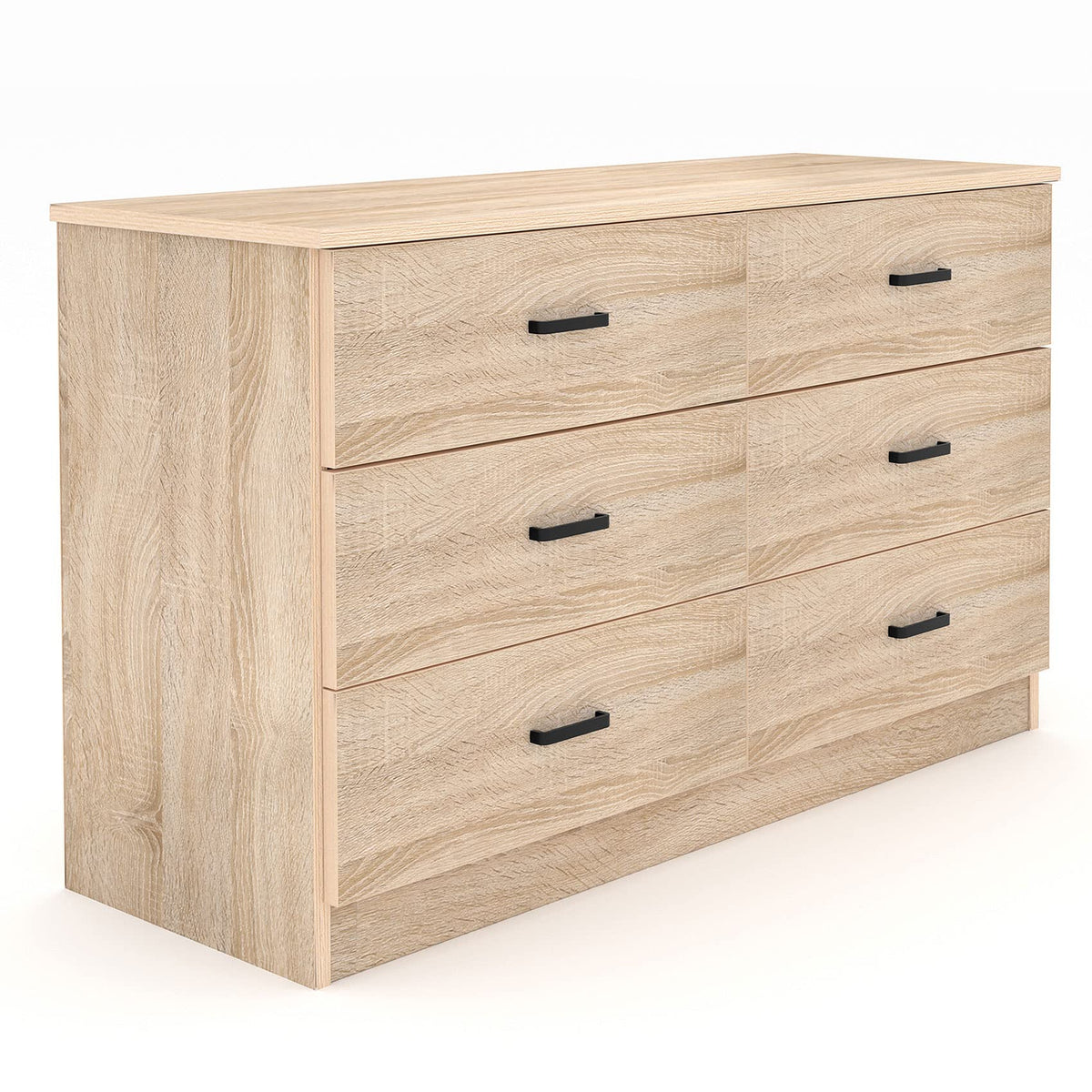 Light Oak 6 Drawer Dresser G14592