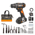 Cordless Drill Driver 20V 3/8-Inch 84-Piece Kit H844