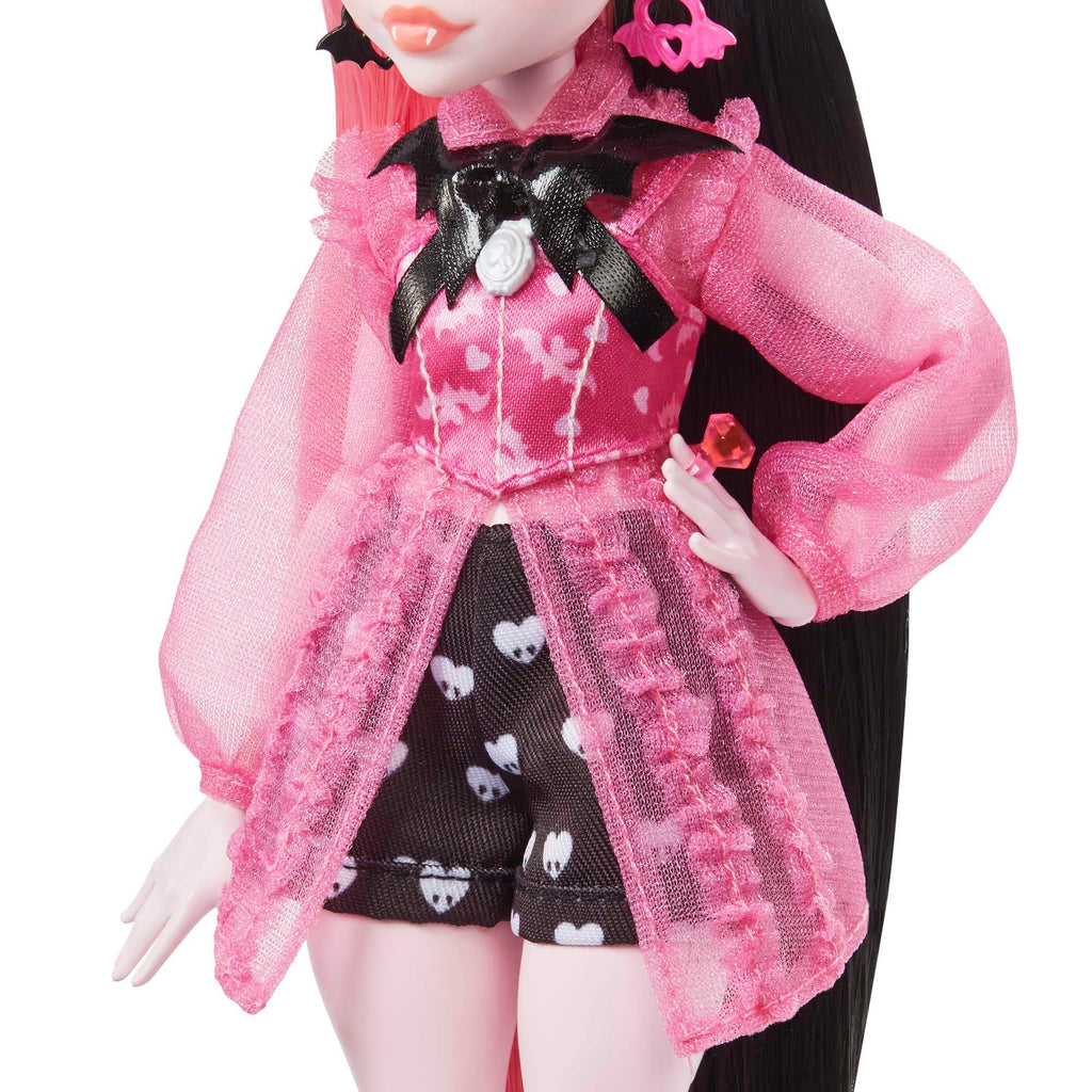 Monster High Doll with Pink & Black Hair K3865