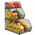 3-Tier Stackable Wire Fruit Basket C68370