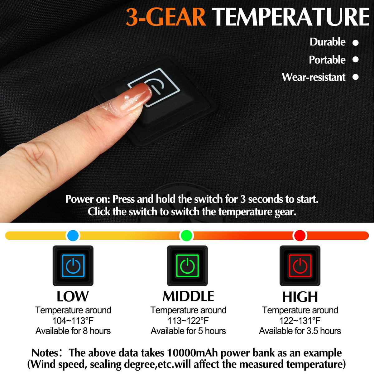 2 Pcs Waterproof Heated Seat Cushion O55215