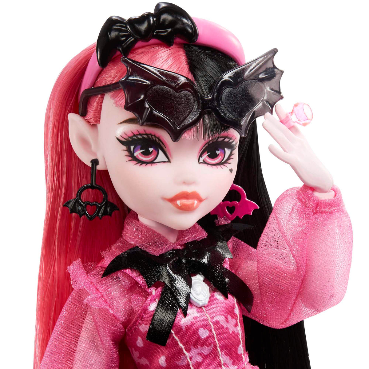 Monster High Doll with Pink & Black Hair K3865