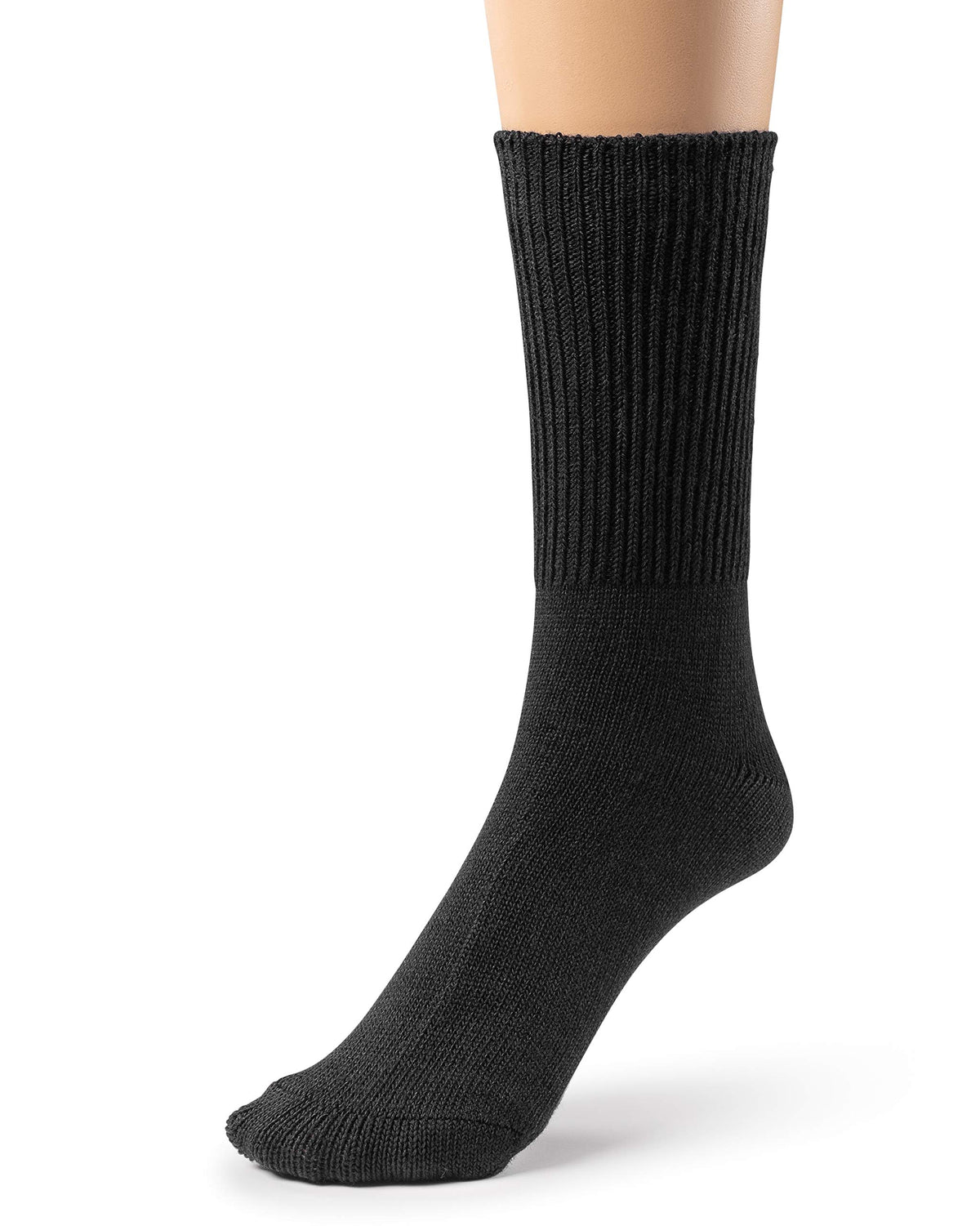 Diabetic Seamless Soft Crew Socks Bamboo Viscose K4679