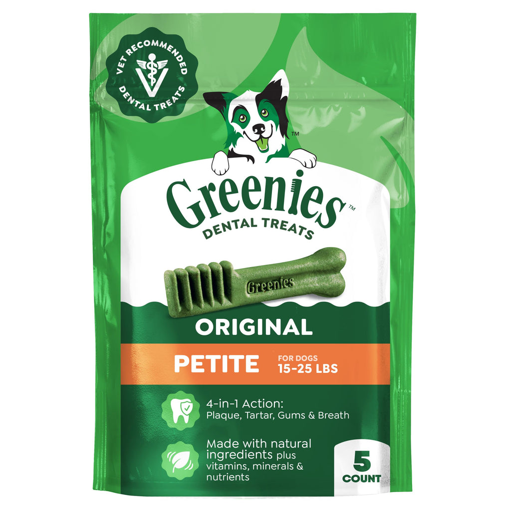 Natural Dental Dog Treats 5 Count B3638