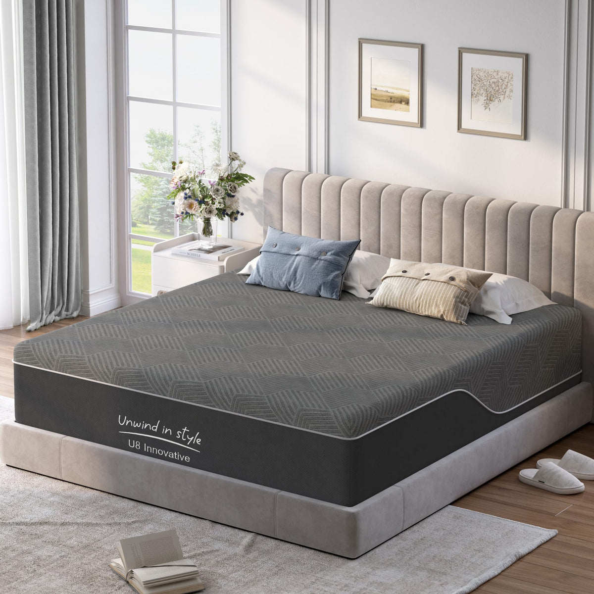 10 Inch Twin Size Gel Memory Foam Mattress S596603