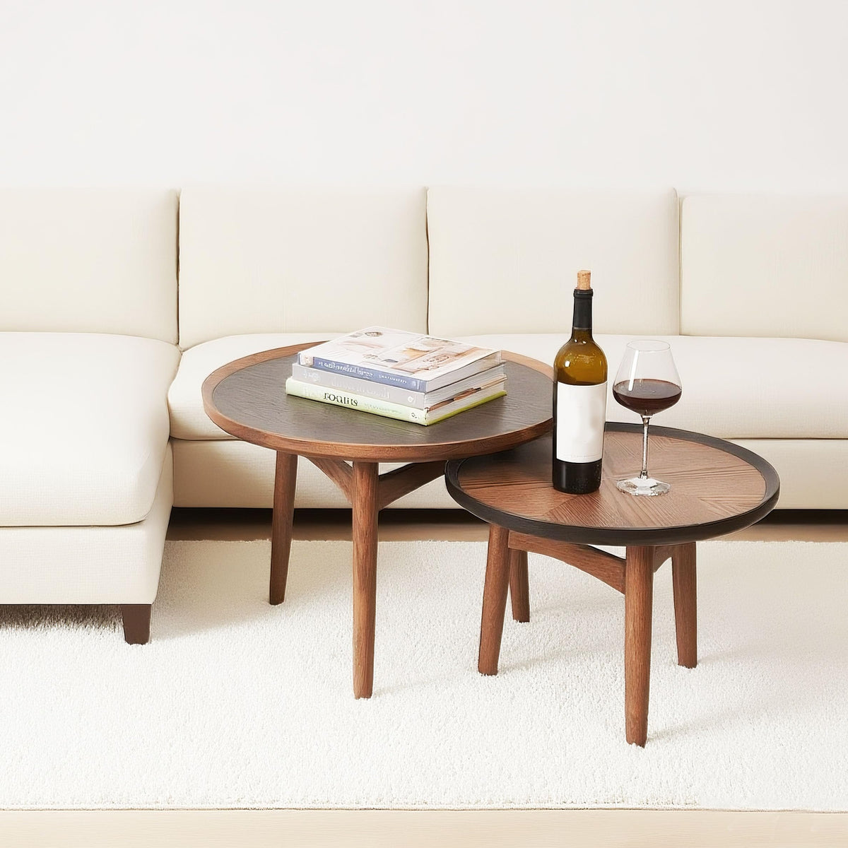 24 Round Solid Oak Coffee Table P34835