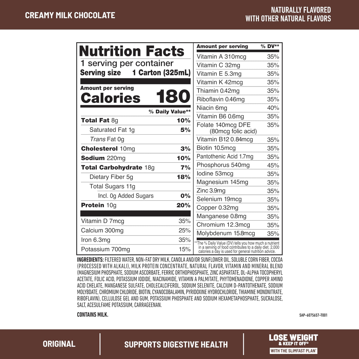 Meal Replacement Shake 11 Fl. Oz 12 Count G613303