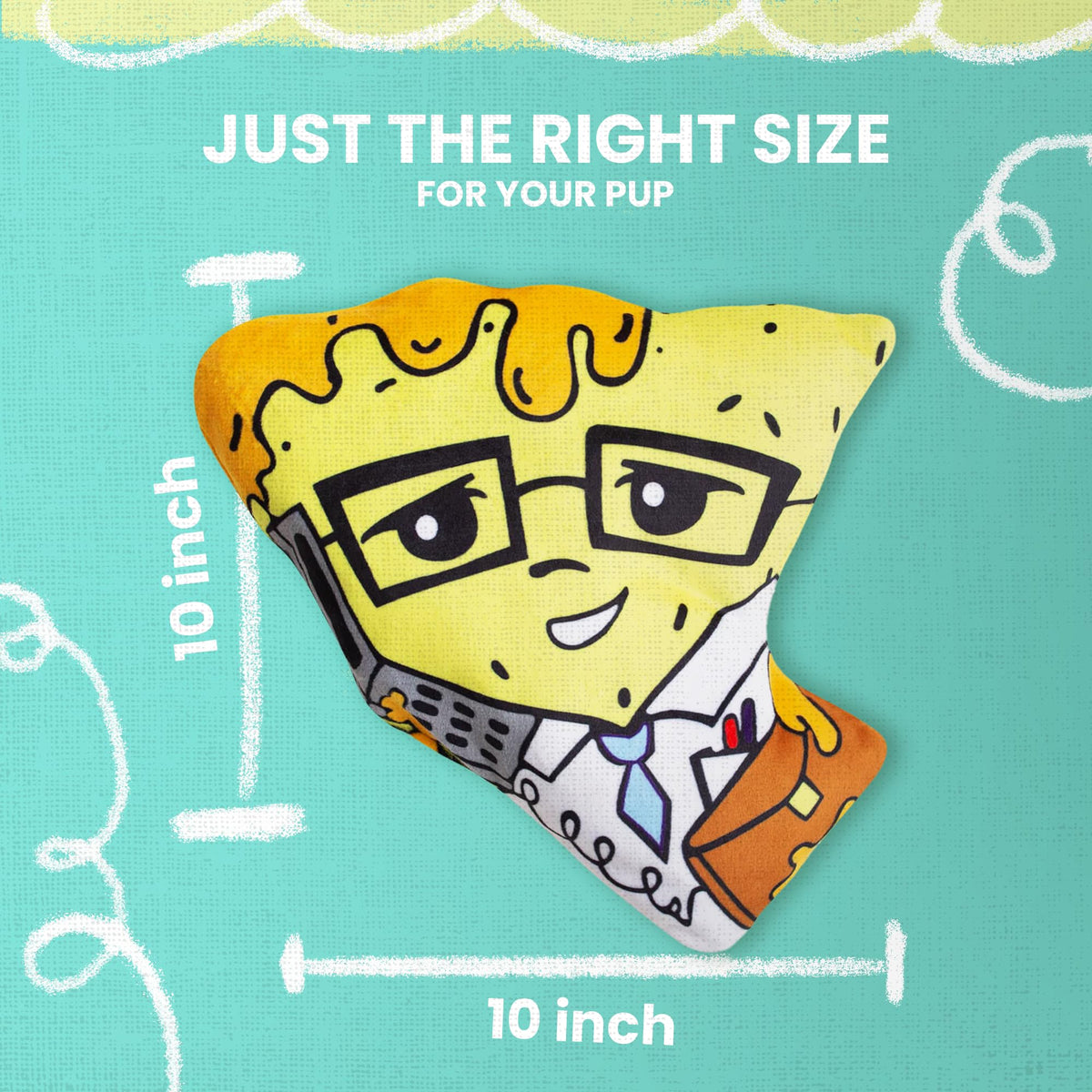 Dog Toy with Squeaker and Crinkle S26409