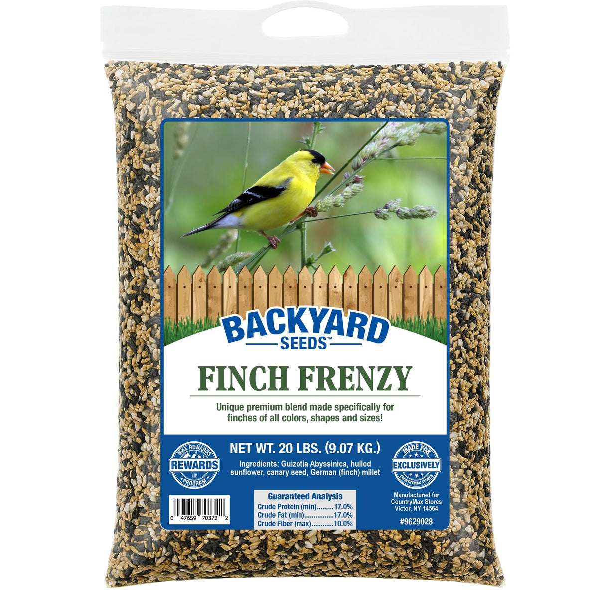 Backyard Seeds 20LB Finch & Small Songbird G3875