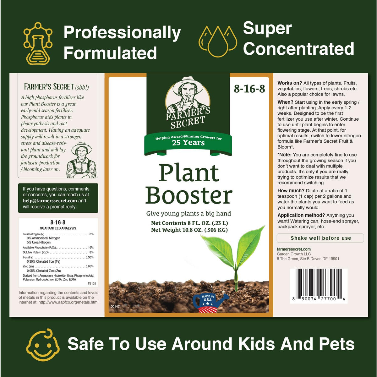 32oz Concentrated High Phosphorus Plant Booster S426923