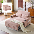Loveseat Sleeper Sofa Couch with Pull Out Chair Bed L410