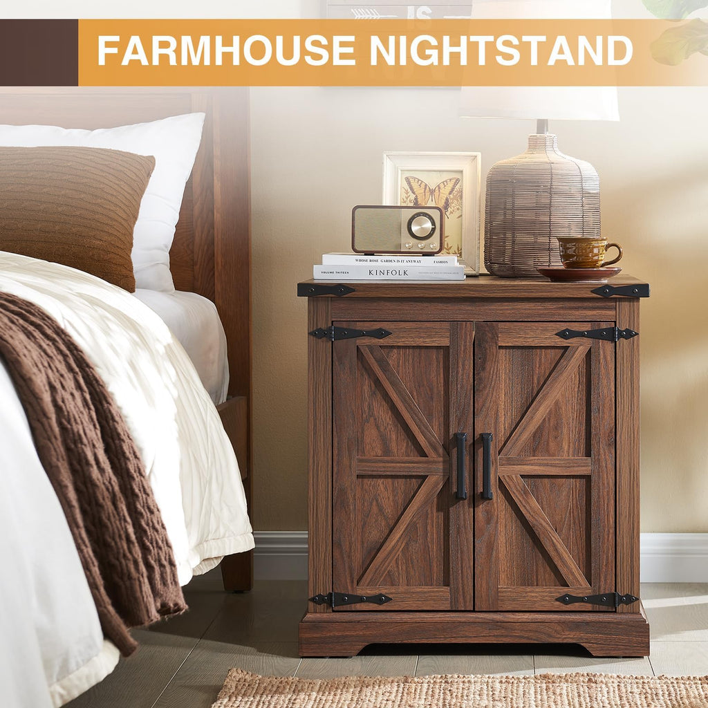 24" End Table Set of 2 with Charging Station N90271