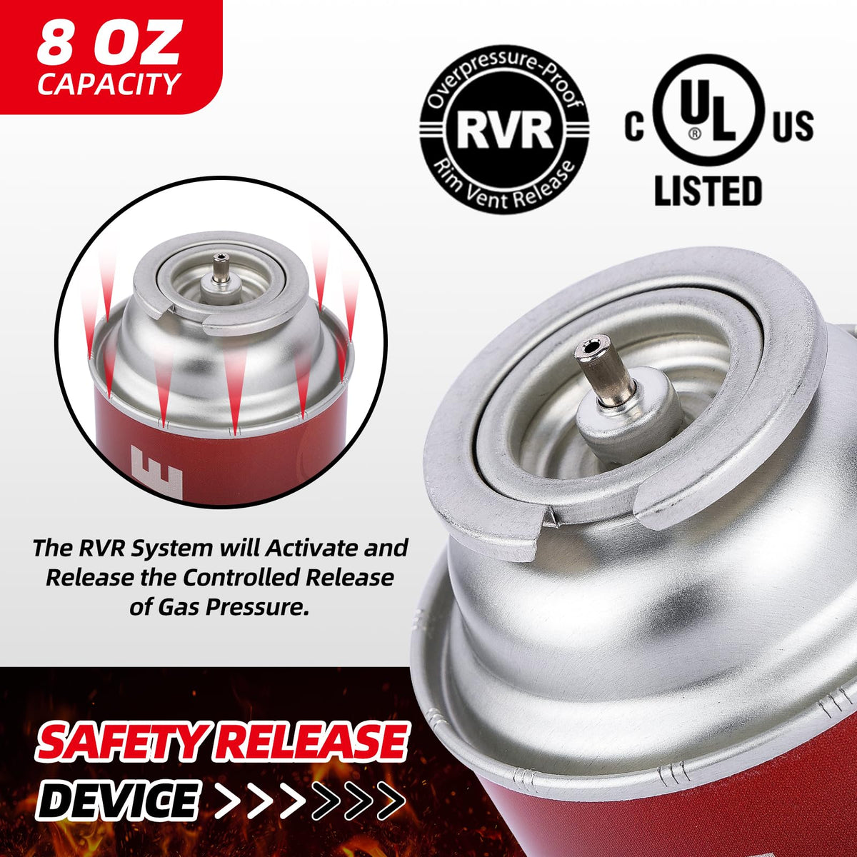 Butane Fuel Canisters 12 Pack H728155