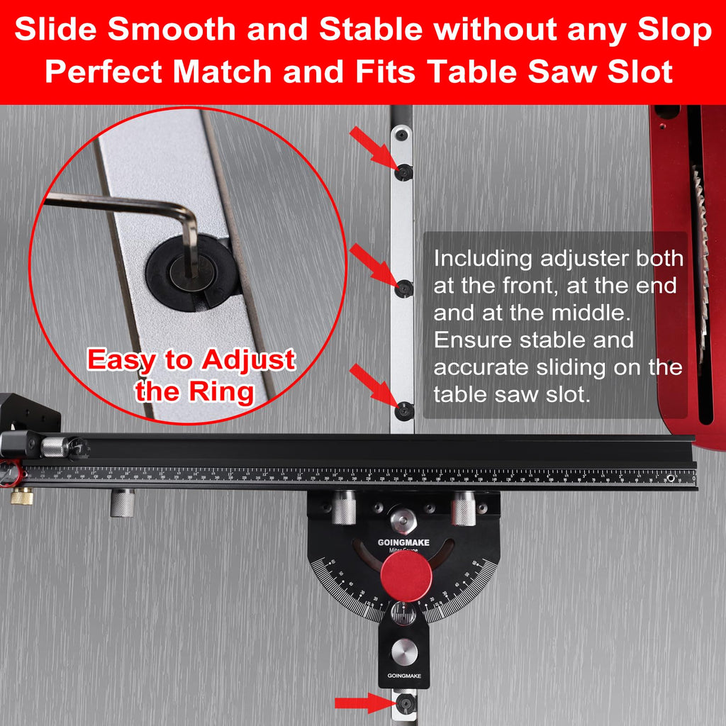 Table Saw Miter Gauge W908