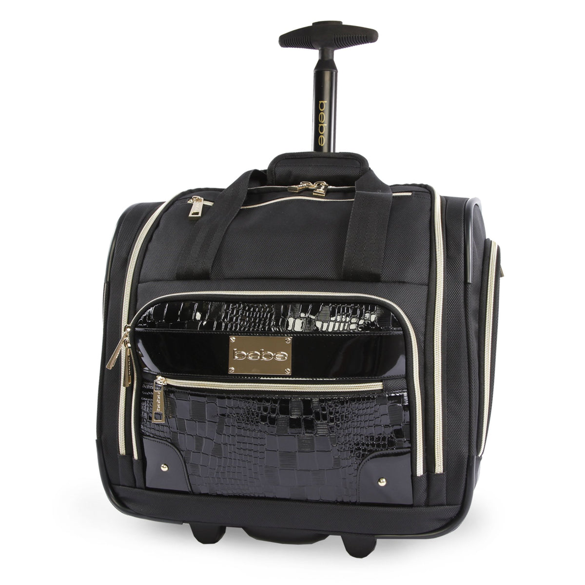 Croc Black Wheeled Under The Seat Carry On Bag K136035