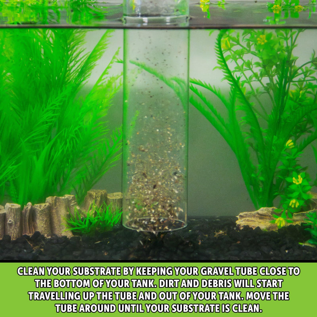 Aquarium Maintenance System, Gravel Cleaner and Water Changer, 25 Foot V572