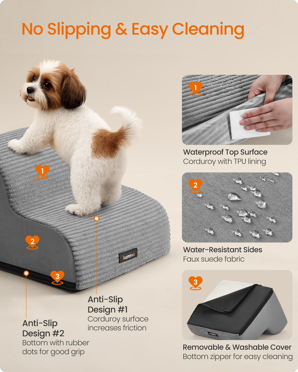 2-Step Dog Stairs F1089